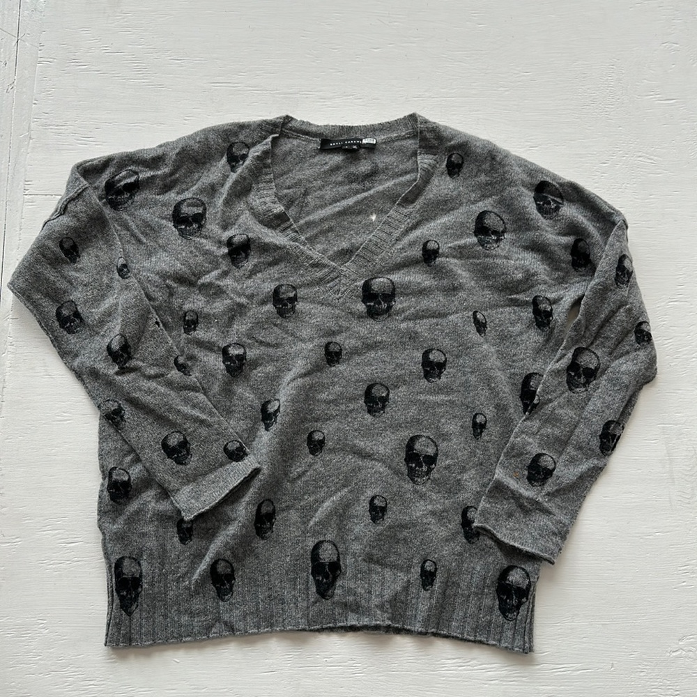 skull cashmere sweater
